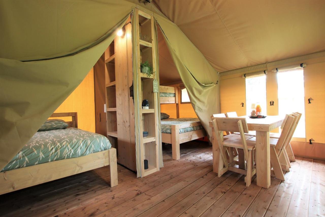 Tente Safari Lodge Ferme Carrique Tardets-Sorholus Buitenkant foto